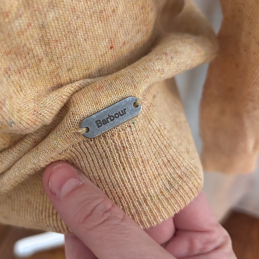 Barbour linen tartan cardigan woman’s 12 - Picture 3 of 11